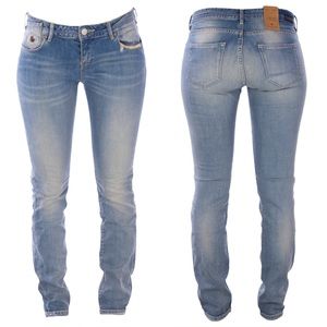 Maison Scotch Distressed La Parisienne Skinny Jean